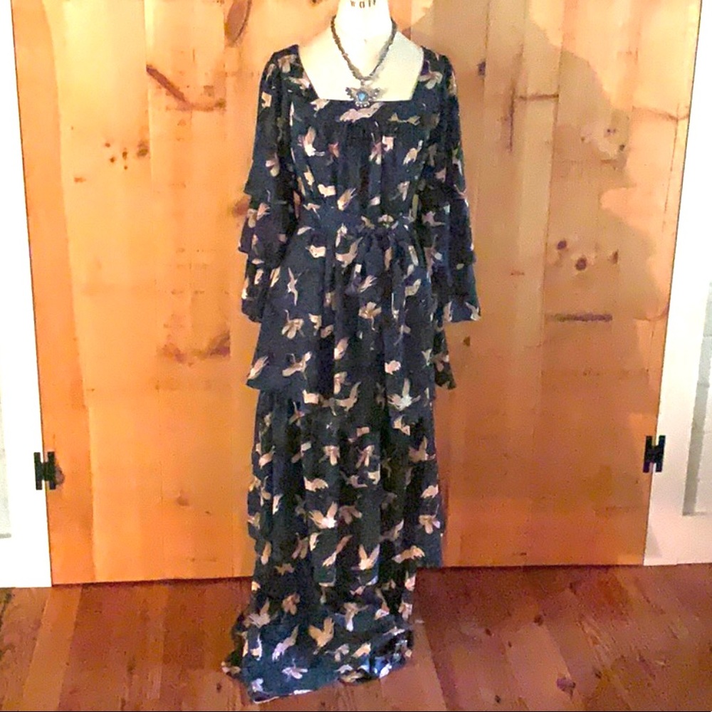 Maxi Ruffle Dress